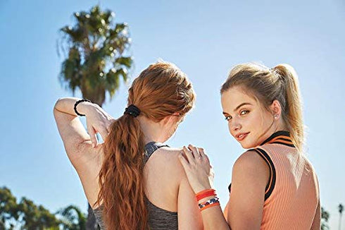 Black Braided Hair Ties for Women 18 Pcs Hair Ties Braided Hair Tie Braided Ponytail Holders Braided Hair Elastics Men Bracelet Thick Bands