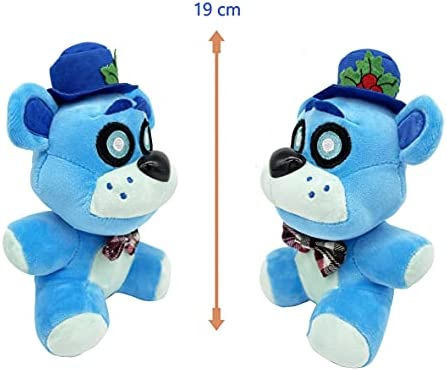 XSmart Mall | Frostbear/ Frost Bear/ Ice Bear | Fan Made | Night Plush, Freddy Plush, Plush Toy, Stuffed Animal, Gifts for Kids, Girls, Boys | 7"