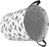 HUAYEE 19.6 Inches Large Laundry Basket Waterproof Round Cotton Linen Collapsible Storage bin with Handles for Hamper,Kids Room,Toy Storage(Dinosaur)