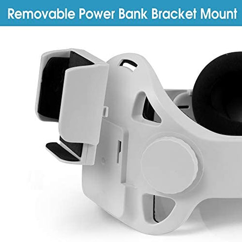 Elite Head Strap for Oculus Quest 2 Gaming Accessories with Battery Pack Bracket Enhanced Comfort and Extend Playtime Adjustable Straps by X-super Home