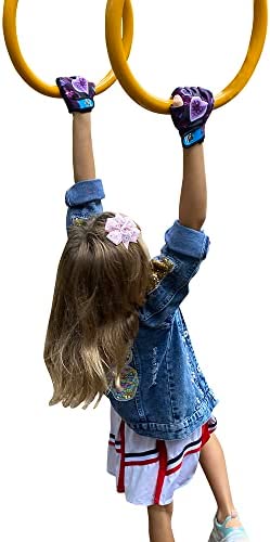 Monkey Bar Gloves 7 and 8 Years Old Kids with Grips Control Monkey Bars Kids bar Gloves Kids Gymnastic Gloves Bars Kids Bike Gloves Girls Monkey bar Gloves