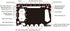 Pocket Tool Wallet - 46 in 1 Multitool Credit Card Size - Cash Clip - Multi Purpose Tool Card (Black)