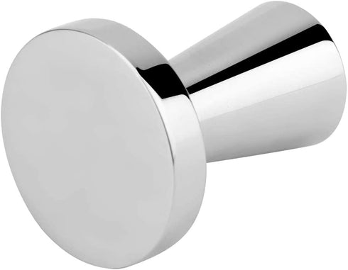 40MM Diameter Espresso Coffee Tamper, Stainless Steel Coffee Powder Hammer Tool Flat Base Coffee Bean Press Refillable Reusable