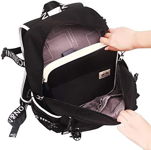 JAKAGO Multi-Functional Portfolio Travel File Organizer Business Waterproof A4 Document Bag Zippered Case Pouch for Notebook, Ipad, Journals, Sketchbooks Carrying Case (Black)