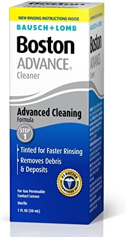 Contact Lens Solution by Boston Advance, for Gas Permeable Contact Lenses, 1 Fl Oz