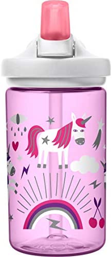 CamelBak Eddy+ Kids BPA-Free Water Bottle with Straw, 14oz