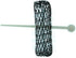 16 BRUSH ROLLERS & PINS Small Mini Hair Curlers Bristles 2" x 1/2" Kids Pageants (2 packs)