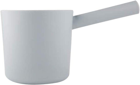 YARNOW Water Ladle Long Handle Japanese Plastic Water Ladle Bath Ladle Dipper Bathroom Bath Cups for Kitchen Bathroom Blue-gray