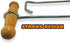 Boot Hooks Boot Puller for Cowboy Boots, Wood Handles (2 hooks)