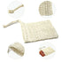 E-Know Soap Bag, 5 Pack Natural Sisal Soap Saver, Zero Waste Plastic-free Soap Net, Foaming and Drying The Soap, Massage, Peeling