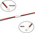 mxuteuk 30 Pairs 26 AWG 2 Pin Mini Micro JST 1.25mm Connector Plug Cable Wire Male Female with 100mm Cable JST -1.25mm