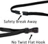 ID Stronghold Secure Badgeholder® Classic and Lanyard Combo (Clear/Black)