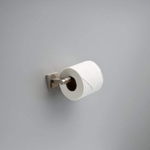 Franklin Brass MAX51-SN Maxted Modern Single Arm Toilet Paper Holder, Brushed Nickel