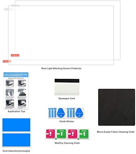 2PC Pack Blue Light Blocking Screen Protector, Anti Blue Light Filter for 2018-2020 MacBook Air 13-inch with Touch ID Model A1932 A2179 A2337 M1