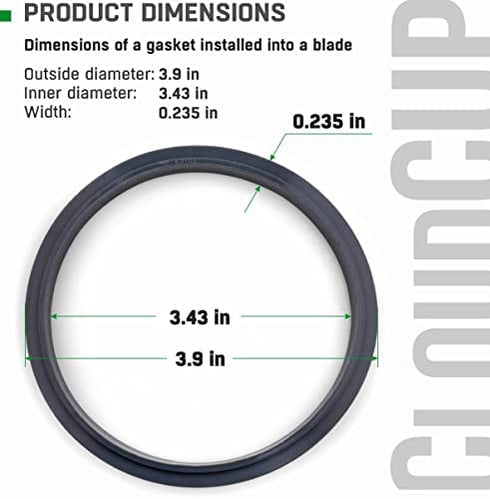 Gasket Replacement Rubber Ring Seal Rings Gaskets Part for Nutribullet Replacement Parts Accessories Blender 900 Series 600W and 900W