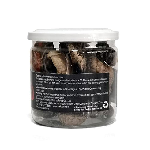 VIGOROUS MOUNTAINS Big Shiitake Dried Shitake Mushrooms 4-5 CM Whole (1.5)