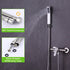Handheld Shower Hose 79", Angle Simple Stainless Steel Flexible Shower Sprayer Hose, Replacement Shower Hose 1/2" IPS, Shower Extension Hose, Brushed Nickel