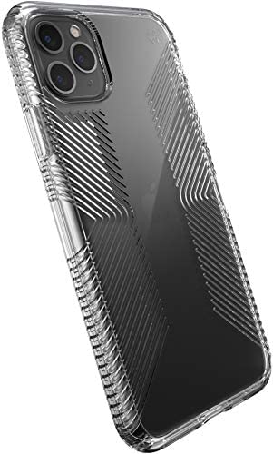 Speck Products Presidio Perfect-Clear with Grip iPhone 11 PRO Max Case, Clear/Clear (136509-5085)