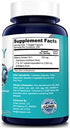 Bilberry Extract 2500mg 200 Vegetarian caps (Non-GMO & Gluten Free)