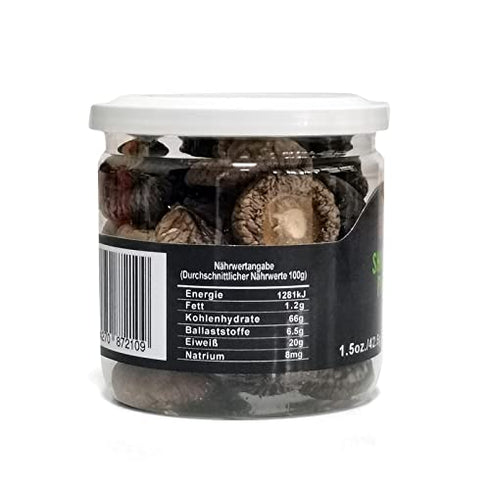 VIGOROUS MOUNTAINS Big Shiitake Dried Shitake Mushrooms 4-5 CM Whole (1.5)