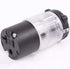 Journeyman-Pro 520CV-LIT Lighted 20 Amp 120-125 Volt, NEMA 5-20R, 2Pole 3Wire, Straight Blade, Female Plug Replacement Cord Connector Outlet, Commercial Grade PVC Power Indicating (BLACK LIT 1-PACK)