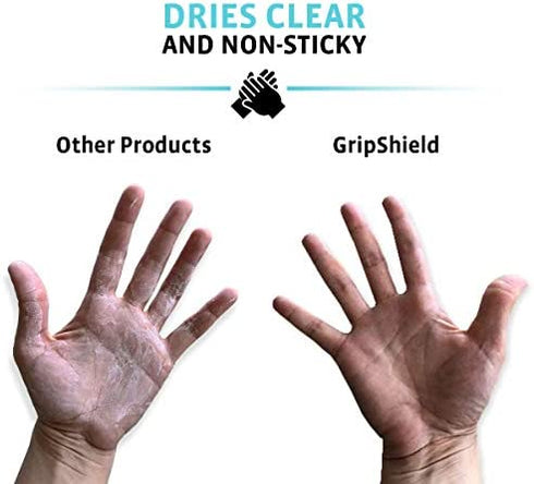 2Toms GripShield, Liquid Chalk Grip Enhancer for Sweaty Hands, Keeps Hands Dry, 1.5 Ounce, 2 Bottles