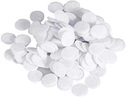 microdermabrasion Machine Filter Pads Microdermabrasions Filters, 500pcs Replacement Sponge Cotton Filter Round Filtering Pads for Blackhead Removal Beauty Machine(25mm)