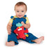 Bright Starts Sesame Street Cozy Coo Soothing BPA-Free Pacifier with Plush Toy - Elmo, Ages Newborn + , Green , 4.42x2.04x4.17 Inch (Pack of 1)