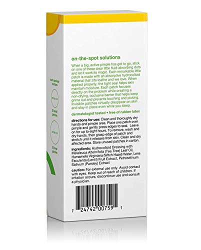 Alba Botanica Acnedote Pimple Patches, 40 Count
