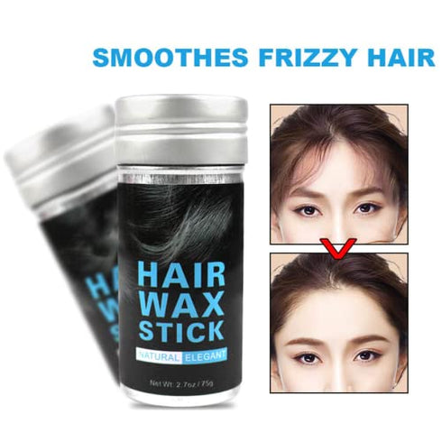 Hair Wax Stick,Wax Stick for Hair Wigs,Edge Control for Black Hair,Styled Sexy Hair Gel Finishing Stick Soft Hold Texture Creates, for Unisex 2.7Oz 75g.