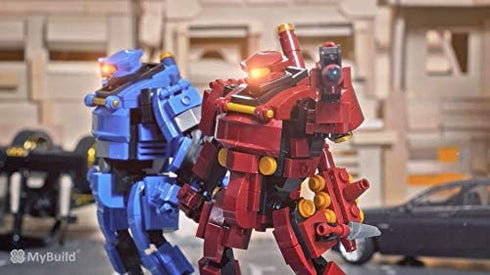 MyBuild Mecha Frame Sci-Fi Series Rita 2 Building Toys Robot Mech Building Bricks Figure 5018