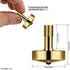 DjuiinoStar Spinning Top (AVG 5-8 Minutes), CNC Machined from Solid Brass, High Precision Desk Toy, Waste Your Time Efficiently DST-805