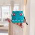 ZBDLXMD Compatible with AirPods 3rd Generation case,(2021 Release) Cute 3D Cartoon Kawaii Funny Fun case,Soft Silicone Shockproof Keychain Charging Box.Compatible 3 Skin Cases(Bulbasaur)