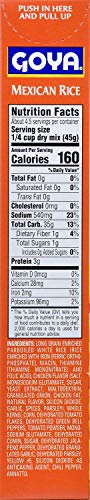 Goya Mexican Rice Mix, Chicken Flavor, 7 Ounce