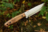 BPS Knives Adventurer - Bushcraft Knife - Fixed-Blade Carbon Steel Knife with Leather Sheath and Firestarter - Outdoor Full Tang Knife - Camping Knives - Survival Tactical Camp Knife - Utility Knife