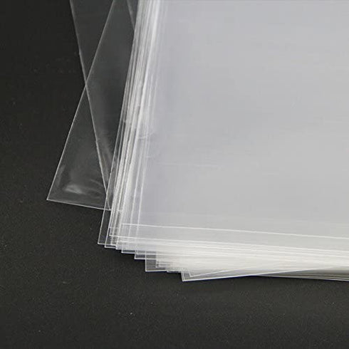 AIRSUNNY 100 Pcs 6x9 Clear Resealable Cello / Cellophane Bags Good for Bakery, Candle, Soap, Cookie Poly Bags