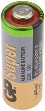 6 GP 12V Alkaline Batteries Size 23AE Package