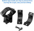 Modkin 11mm Dovetail Scope Mounts for 1'' Scope Tube High Profile for Airguns or Premium .22 Rifles (Set of 2)