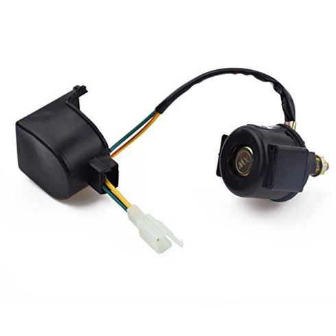 Starter Solenoid Relay for Coolster 125cc 3125B 3125R 3125 70cc 110cc 150cc 250cc TaoTao Roketa Sunl Baja Kazuma Sunl Meerkat 50cc Falcon kinroad ATV Quad Twister Howhit 150cc Go Kart