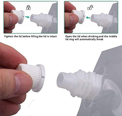 Concealable And Reusable cruise sneak flask Liquor kit,Rum Runner Alcohol Juice Travel Plastic Liquor Bags For Sneak Drink?0-5-5 Kit?