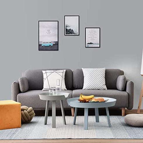 Caltero Solid Grey Contact Paper 15.7In×118In Matte Gray Wallpaper Grey Peel and Stick Wallpaper Waterproof Self Adhesive Vinyl for Wall Countertop Cabinet Shelf Home Decoration