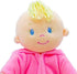 June Garden 12" Sweet Dolly Frida - Stuffed Ultra Soft Baby Bear Doll for Birth and Up - Removable Pink Outfit