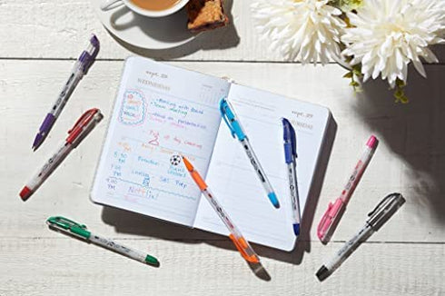 BIC Gel-ocity Smooth Gel Pen, Fine Point (0.5mm), Blue, For a Smooth, Effortless Writing Experience, 36-Count