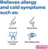 Benadryl Ultratabs Go Packs, Antihistamine Allergy Medicine Tablets with Diphenhydramine HCl, Convenient for Travel & On-The-Go Cold & Allergy Relief, 60 Packets of 2 Tablets