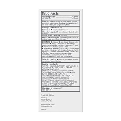 Cetaphil Sheer 100% Mineral Liquid Sunscreen for Face With Zinc Oxide Broad Spectrum SPF 50 Formulated for Sensitive Skin, Unscented, 1.7 Fl Oz