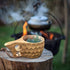Nordic Style Handmade Finnish Kuksa Ancient Lapland Finland Style Wooden Cup (Armor)