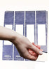 Tabbies 9-5/8 x 2 Inches File Pocket Handles, Dark Blue/White, 48 per Pack (TAB68807)