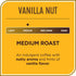 Don Francisco's Vanilla Nut Flavored Medium Roast Coffee Pods - 24 Count - Recyclable Single-Serve Coffee Pods, Compatible with your K-Cup Keurig Coffee Maker (Including 2.0)
