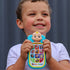 CoComelon JJ’s First Learning Toy Phone for Kids with Lights, Sounds, Music to Introduce Feelings, Letters, Numbers, Colors, Shapes, and Weather to Children, by Just Play
