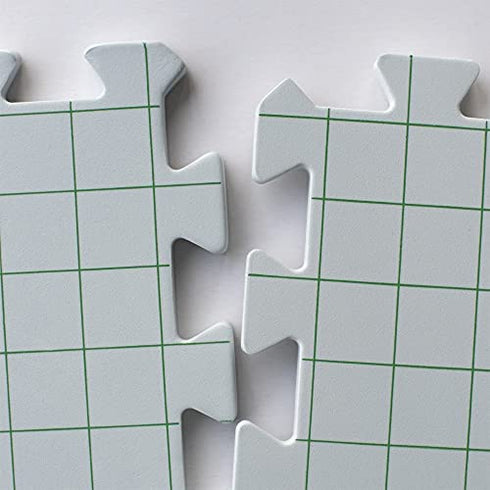 Boye Interlocking Needlepoint, Knitting, and Crochet Blocking Boards, 12'' W x 12'' L, 4pc
